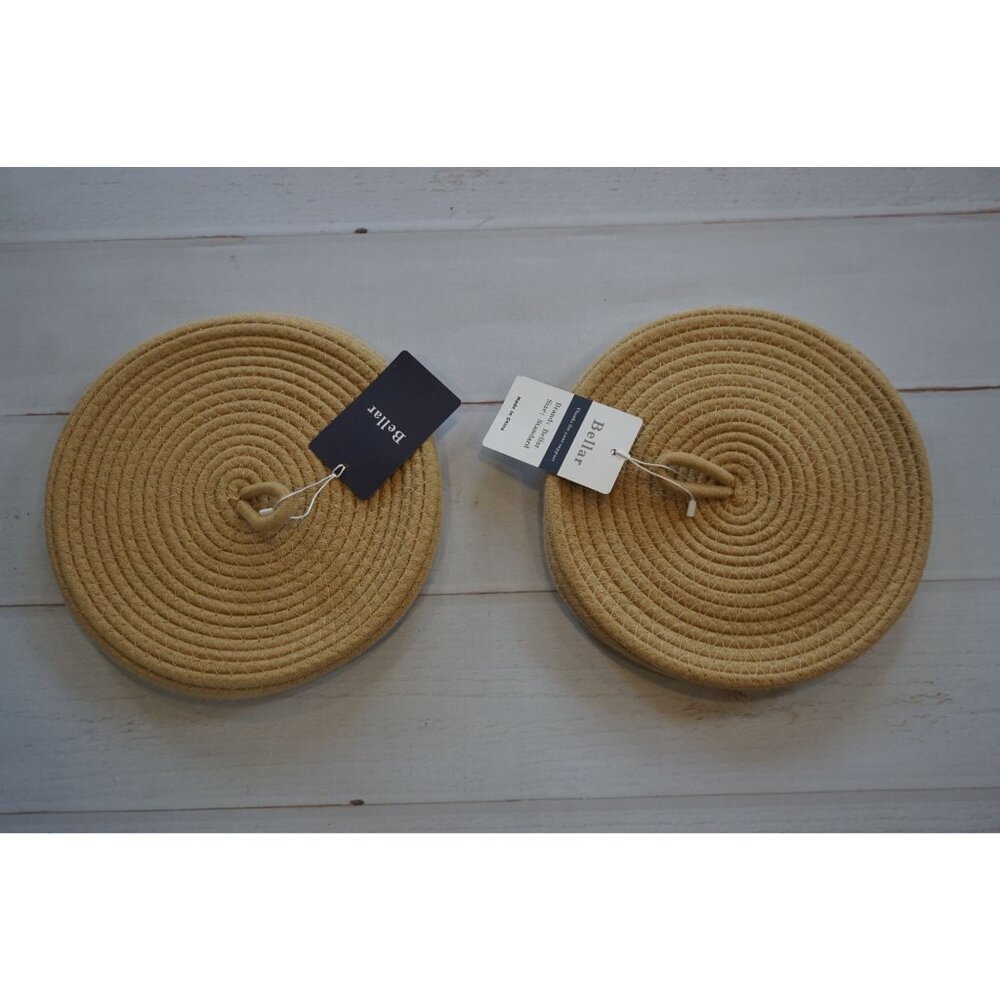 Bellar Woven Beige Placemats - Standard Size NWT - Picture 4 of 4